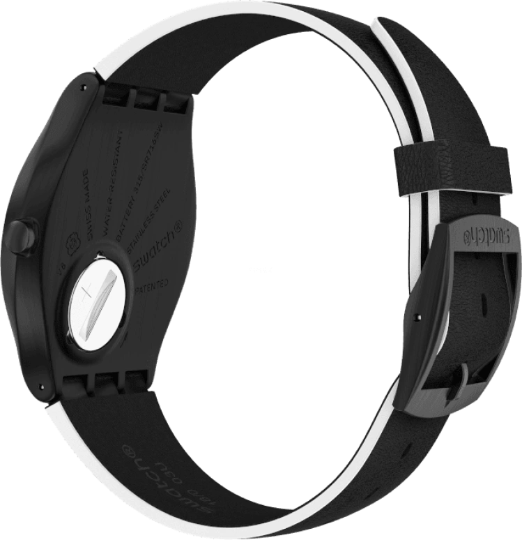 Swatch,SKIN ,Black,SS07B101