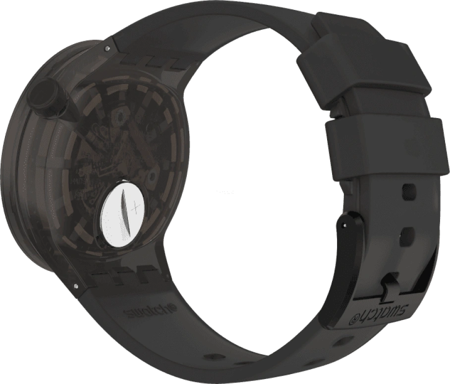 Swatch,THE BOLD 47mm,47mm,Plastic,Yellow,SO27B114