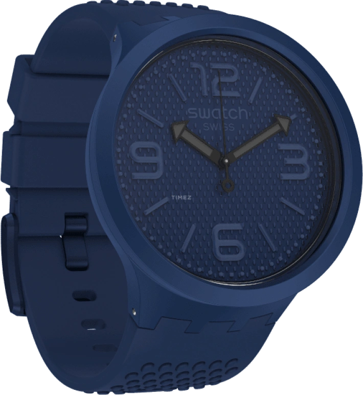Swatch,THE BOLD 47mm,47mm,Plastic,Black,SO27N100