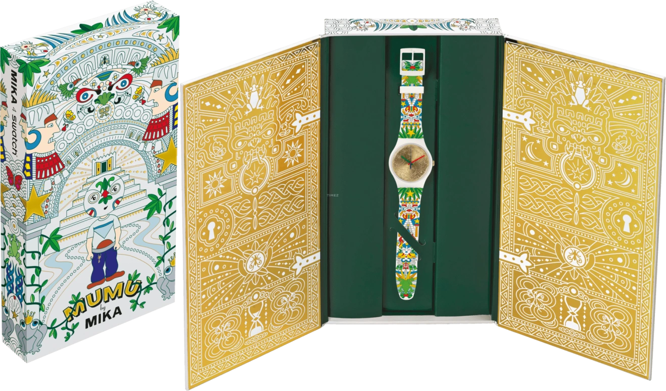 Swatch,Originals 41mm,41mm,Plastic,Gold,Round,SUOZ210