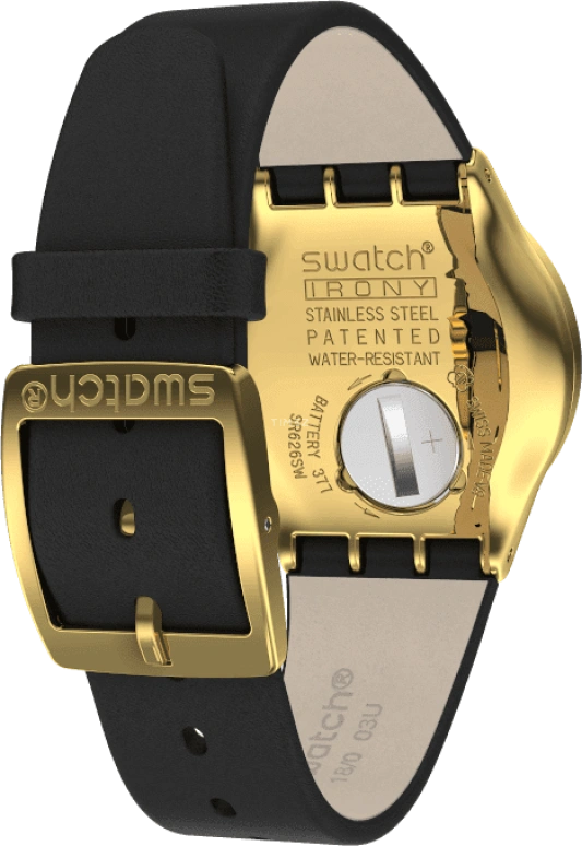 Swatch,IRONY 33x0.38mm,33x0.38mm,Black,YLG141