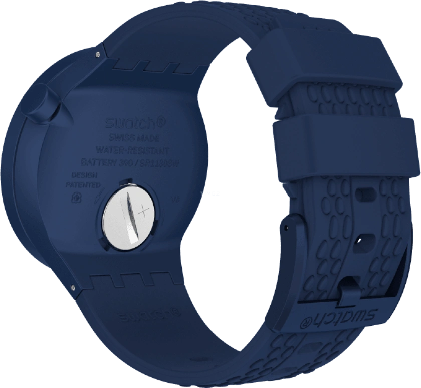 Swatch,THE BOLD 47mm,47mm,Plastic,Black,SO27N100