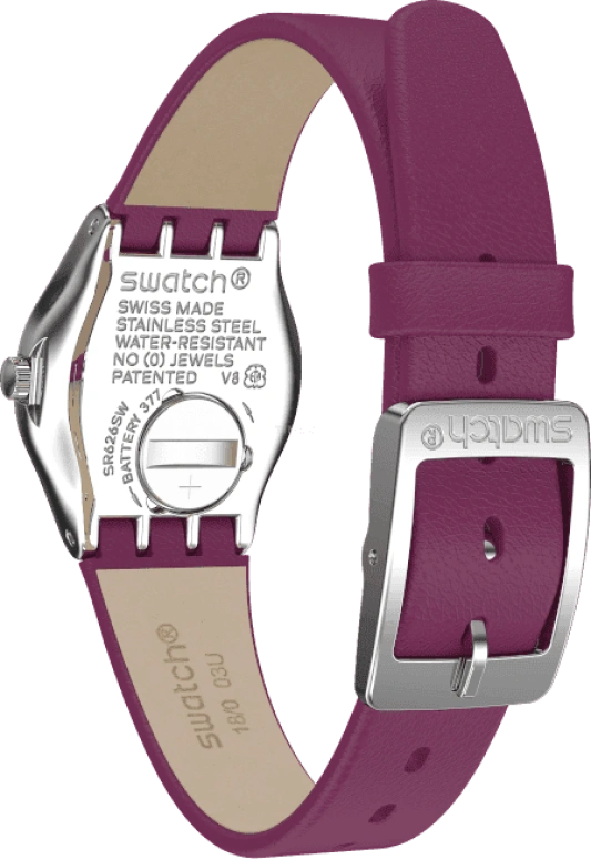 Swatch,IRONY 25mm,25mm,Red,Sapphire,Crystal Glass,YSS330
