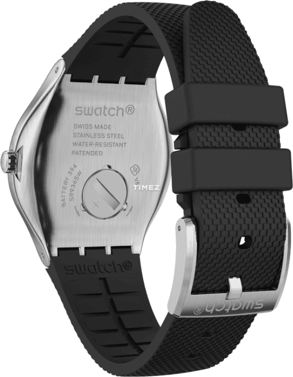 Swatch,IRONY 42.70mm,42.70mm,Stainless Steel,Grey,Quartz,Day,Tonneau,YWS437