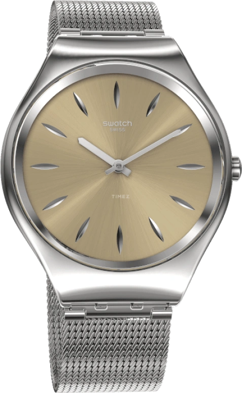 Swatch,SKIN 38mm,38mm,Sapphire,Crystal Glass,SYXS133M
