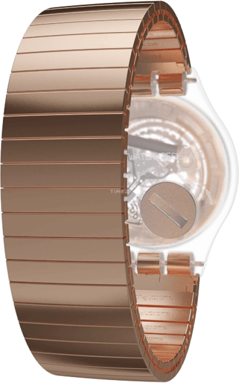 Swatch,Originals 41mm,41mm,Plastic,Gold,SUOK707