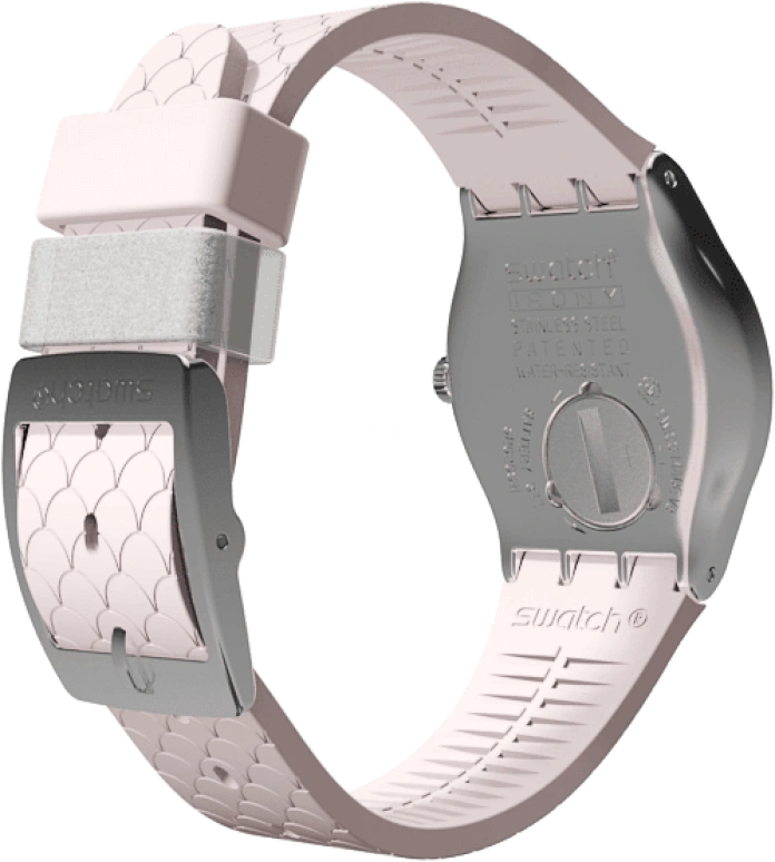 Swatch,WOMEN'S 33mm,33mm,Stainless Steel,Pink Red,Red,Quartz,Sapphire,Round,YLZ101