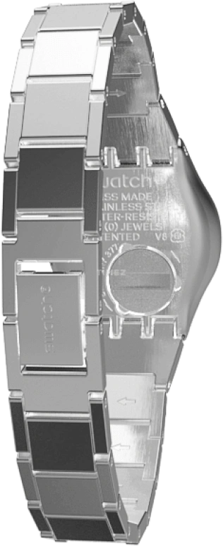 Swatch,IRONY 25mm,25mm,Stainless Steel,Blue,YSS222G