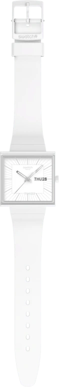 Swatch,Originals 41.80mm,41.80mm,Bioceramic,White,Quartz,Date,Day,SO34W700