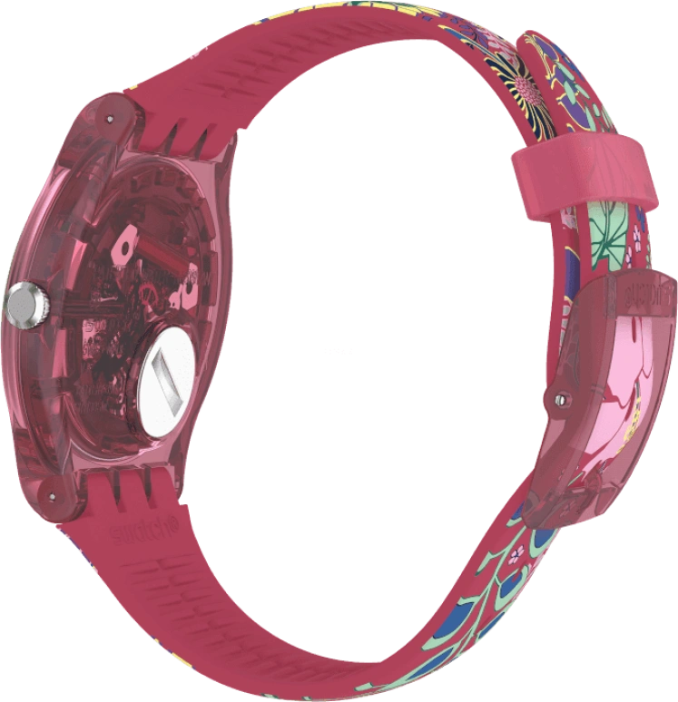 Swatch,Originals 41mm,41mm,Plastic,Pink,SUOP112