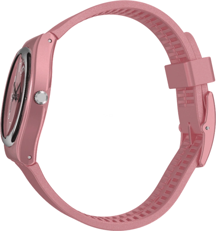 Swatch,Originals 34mm,34mm,Plastic,Pink,Sapphire,Crystal Glass,GP404
