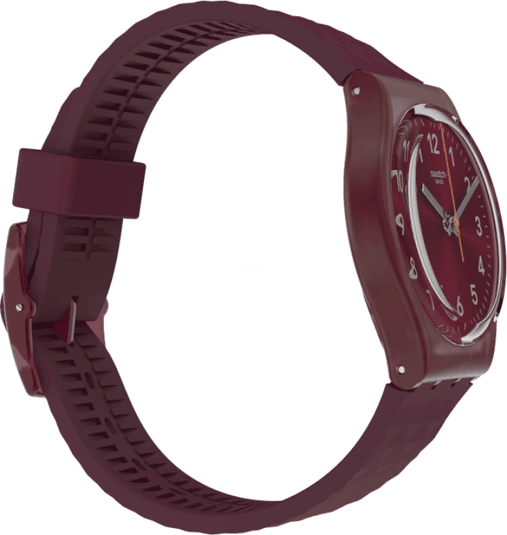 Swatch,Originals 34x39.20mm,34x39.20mm,Plastic,Red,GR184