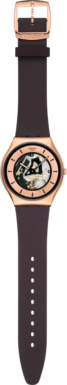Swatch,Swatch Essentials 42mm,42mm,Stainless Steel,Rose Gold,Quartz,Round,SS07G107