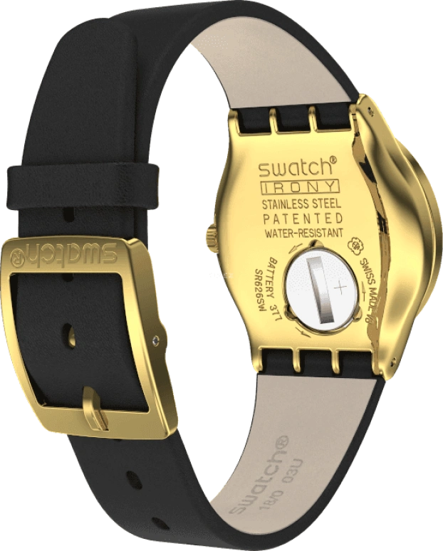 Swatch,IRONY 33x0.38mm,33x0.38mm,Black,YLG141