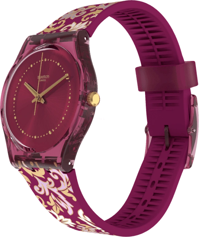 Swatch,Special Edition 34mm,34mm,Purple Red,Red,GR179