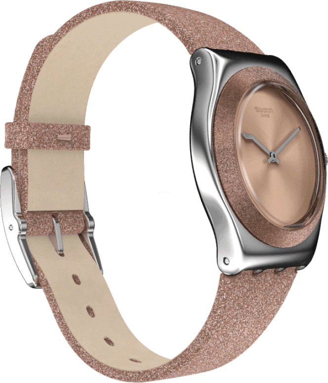 Swatch,IRONY 33x38mm,33x38mm,Coffee,Brown,YLS220