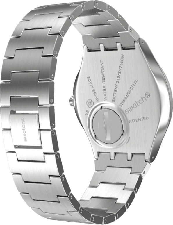 Swatch,SKIN ,Stainless Steel,Blue,SS07S106G