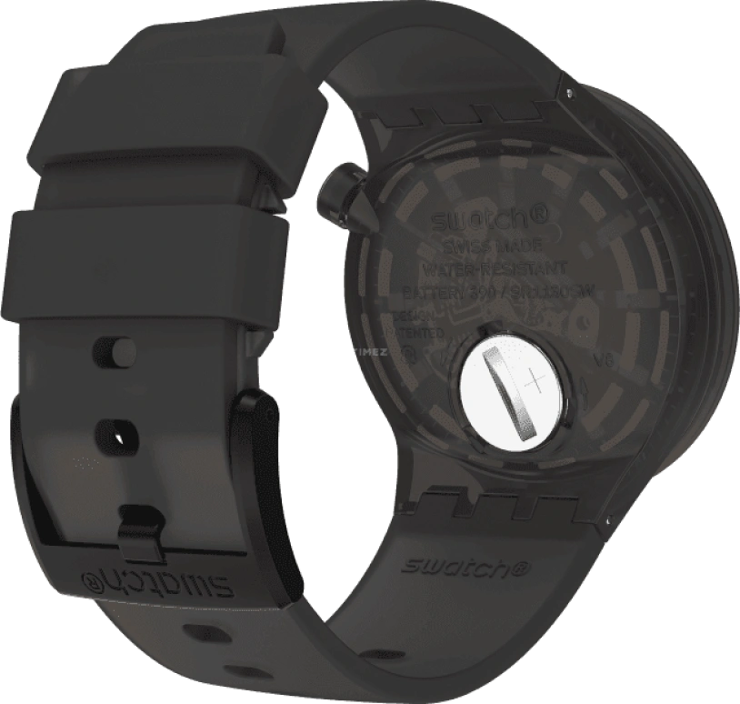 Swatch,THE BOLD 47mm,47mm,Plastic,Yellow,SO27B114