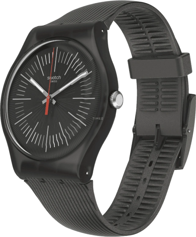 Swatch,Originals 41x47.40mm,41x47.40mm,Plastic,Black,SUOB178