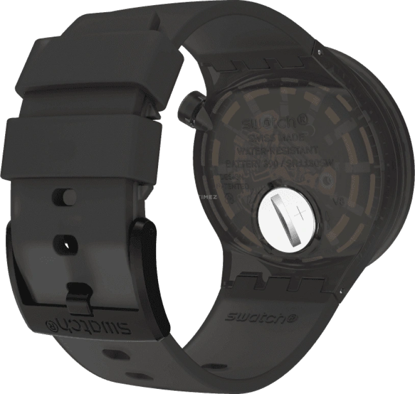Swatch,THE BOLD 47mm,47mm,Plastic,Coffee,Brown,SO27B115