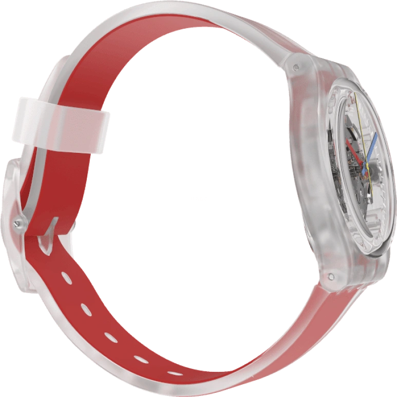 Swatch,CLEAR 34mm,34mm,Open,GE292