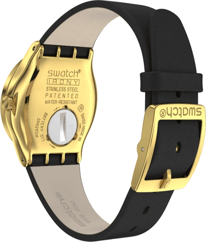 Swatch,IRONY 33x0.38mm,33x0.38mm,Black,YLG141