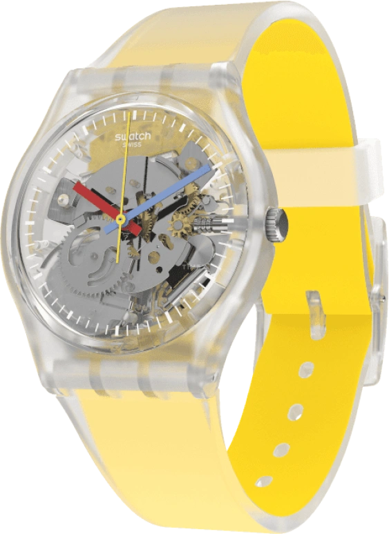Swatch,CLEAR 34mm,34mm,Open,GE291
