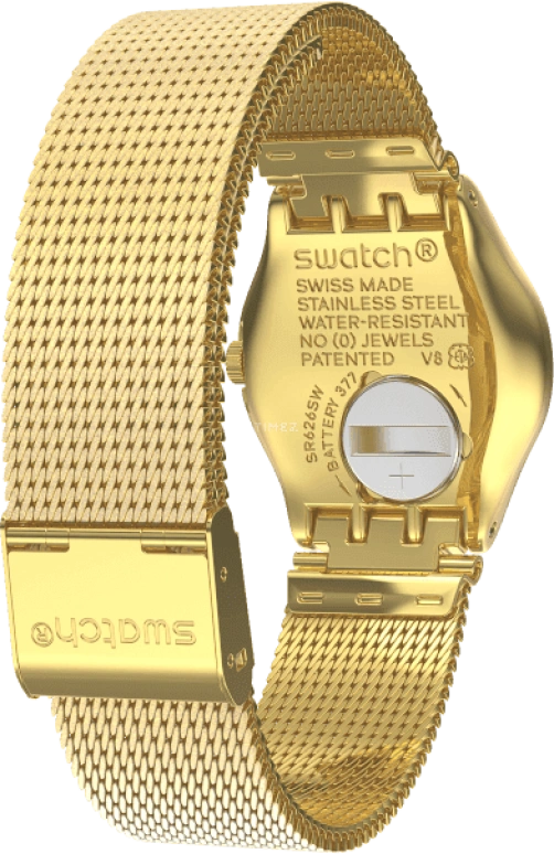 Swatch,IRONY 25x28.70mm,25x28.70mm,Gold,YSG167M