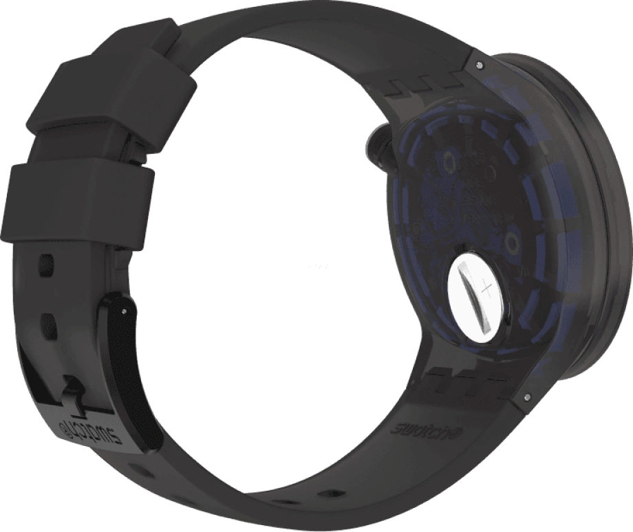 Swatch,THE BOLD 47mm,47mm,Plastic,Blue,SO27B111