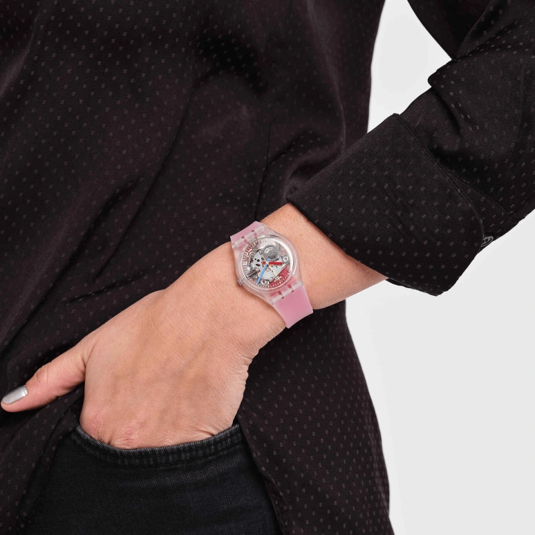Swatch,CLEAR 34mm,34mm,Open,GE292