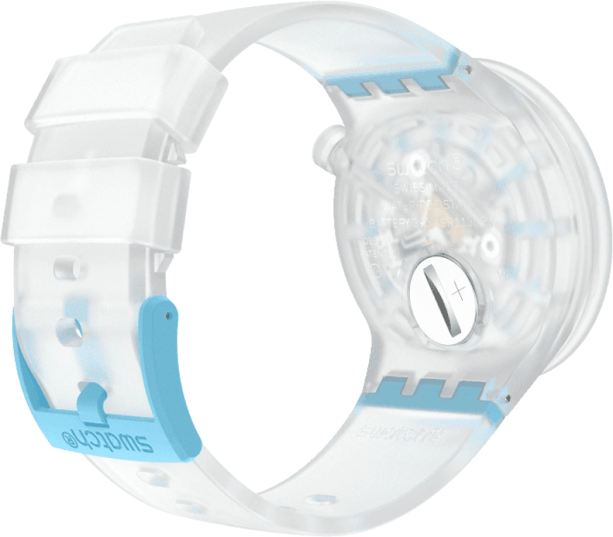 Swatch,THE BOLD 47mm,47mm,Plastic,White,SO27E105