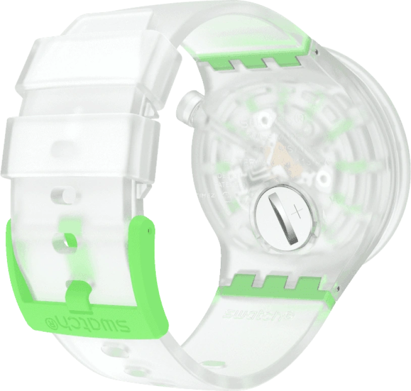 Swatch,THE BOLD 47mm,47mm,Plastic,White,SO27E104