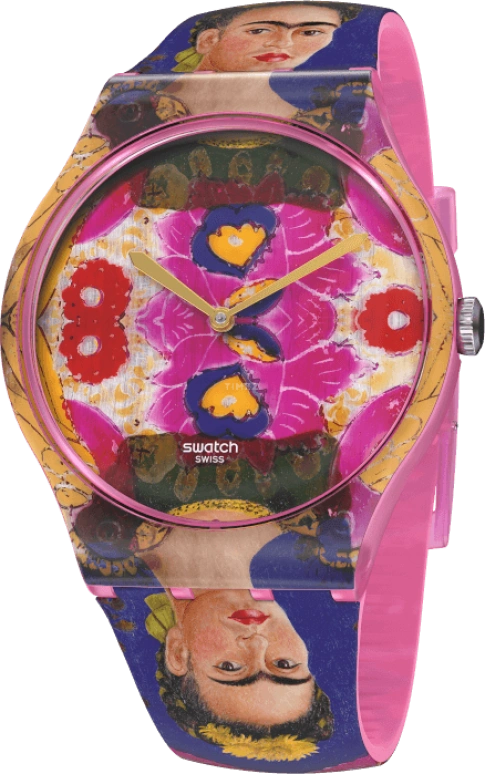 Swatch,Originals 41mm,41mm,Plastic,Multi-Color,Quartz,Sapphire,Crystal Glass,Round,SUOZ341