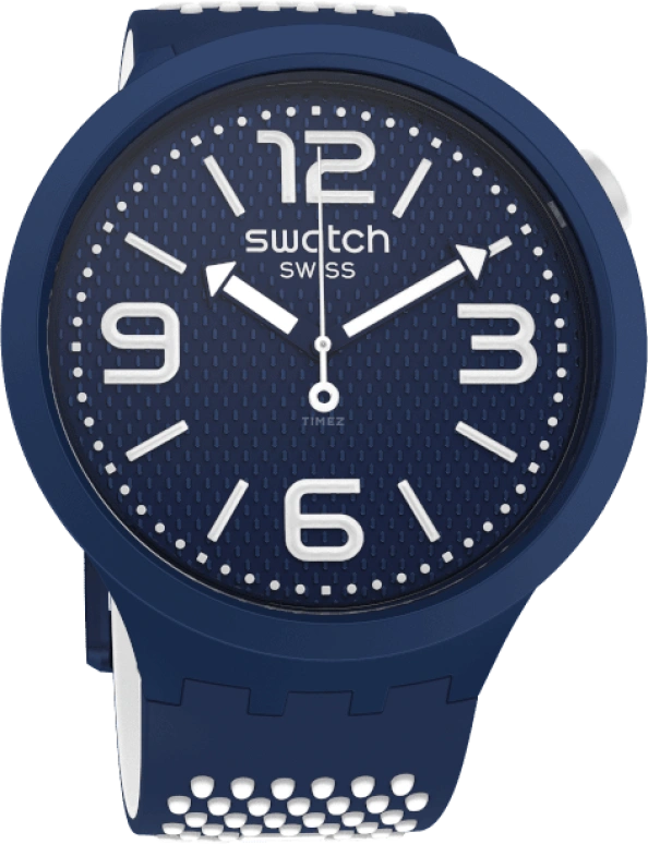 Swatch,THE BOLD 47mm,47mm,Plastic,Black,SO27N101