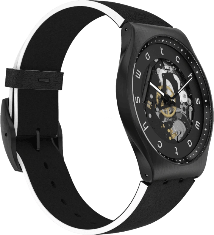 Swatch,SKIN ,Black,SS07B101