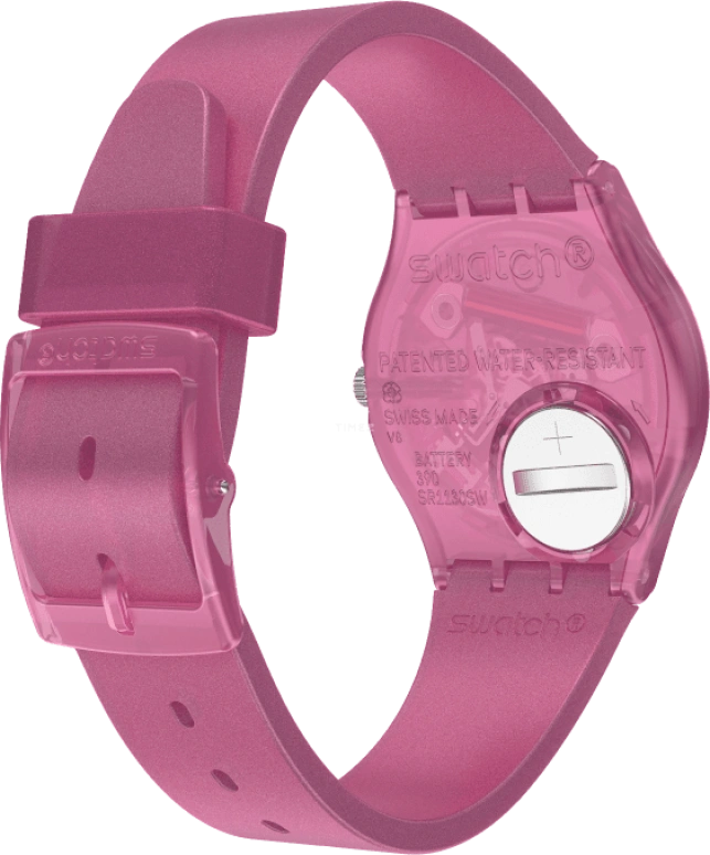 Swatch,Originals 34mm,34mm,Pink,Open,GP170