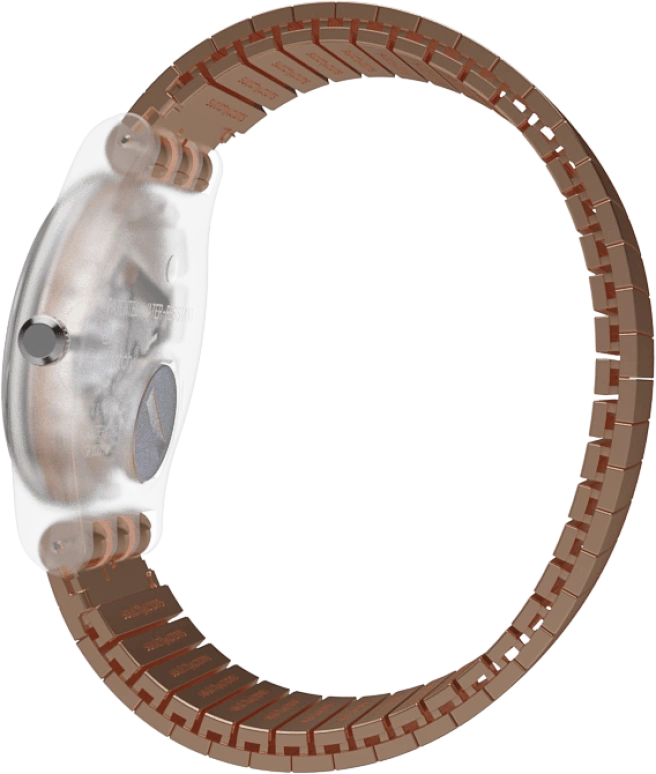 Swatch,Originals 41mm,41mm,Plastic,Gold,SUOK707