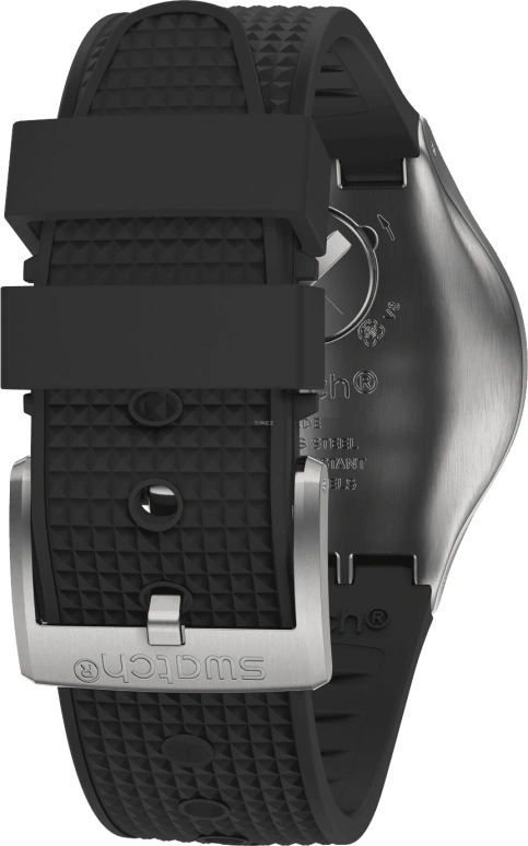 Swatch,IRONY 43mm,43mm,Stainless Steel,Black,YVS487