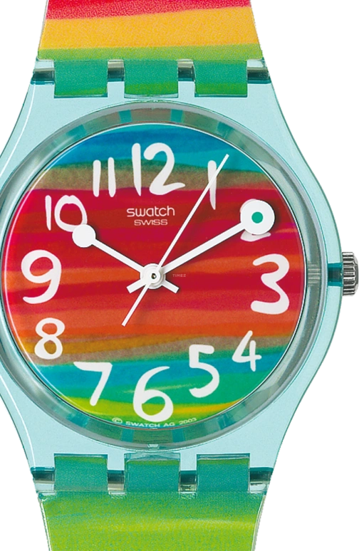Swatch,Originals 34mm,34mm,Plastic,GS124
