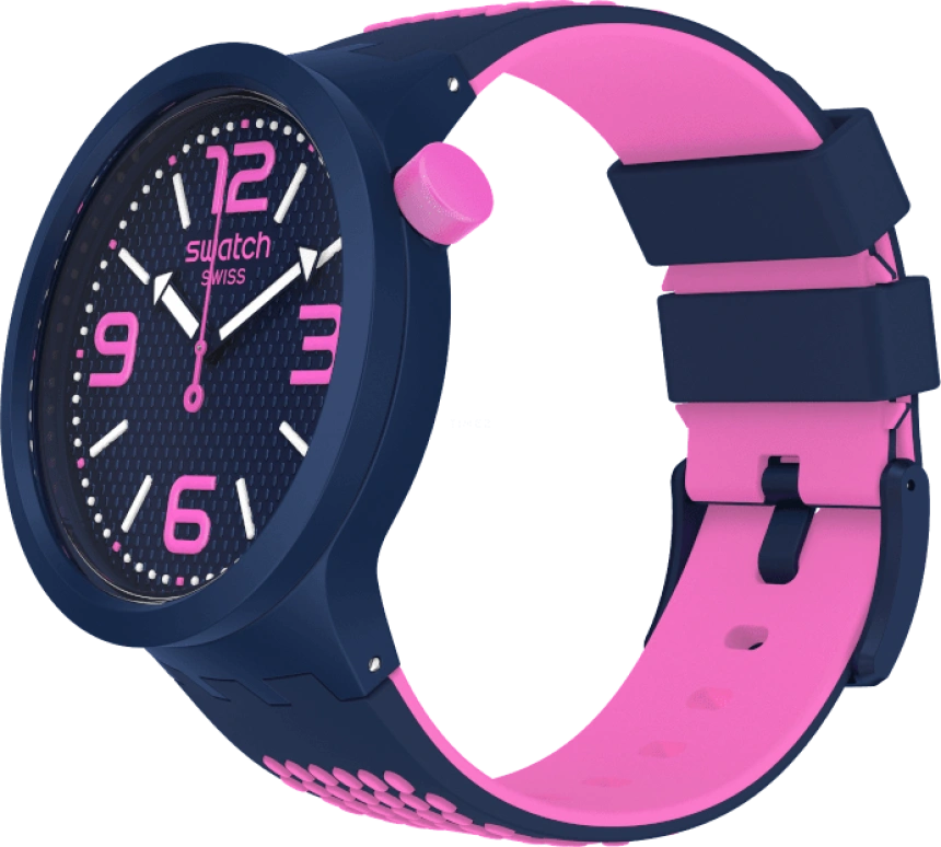 Swatch,THE BOLD 47mm,47mm,Plastic,Black,SO27N103