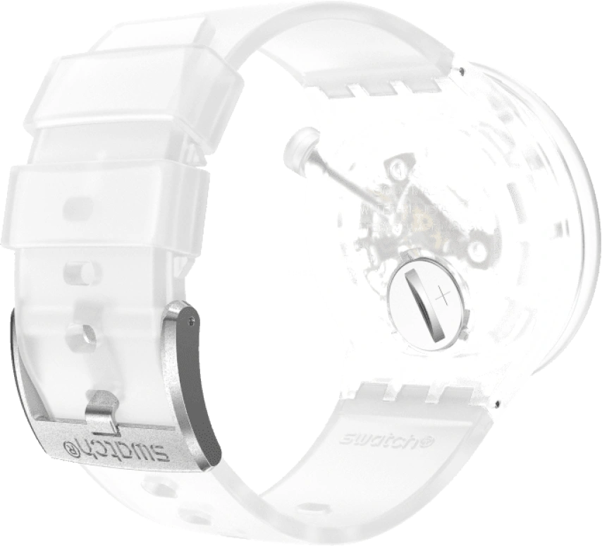 Swatch,CLEAR 47mm,47mm,Open,SB01K100