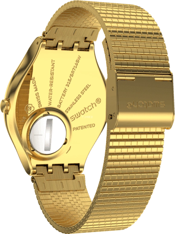 Swatch,SKIN ,Gold,SYXG106GG