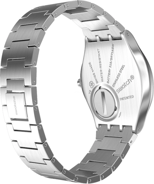 Swatch,SKIN ,Stainless Steel,Blue,SS07S106G