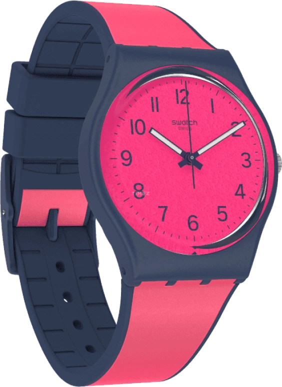 Swatch,Originals 34mm,34mm,Plastic,Pink,GN264