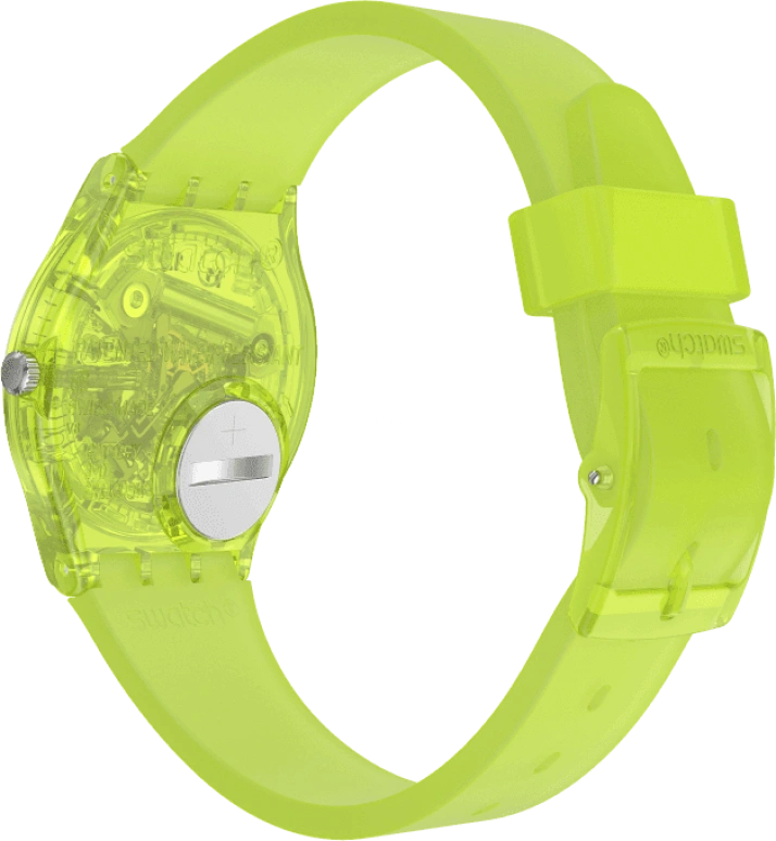 Swatch,Originals 34mm,34mm,Plastic,Green,GG227