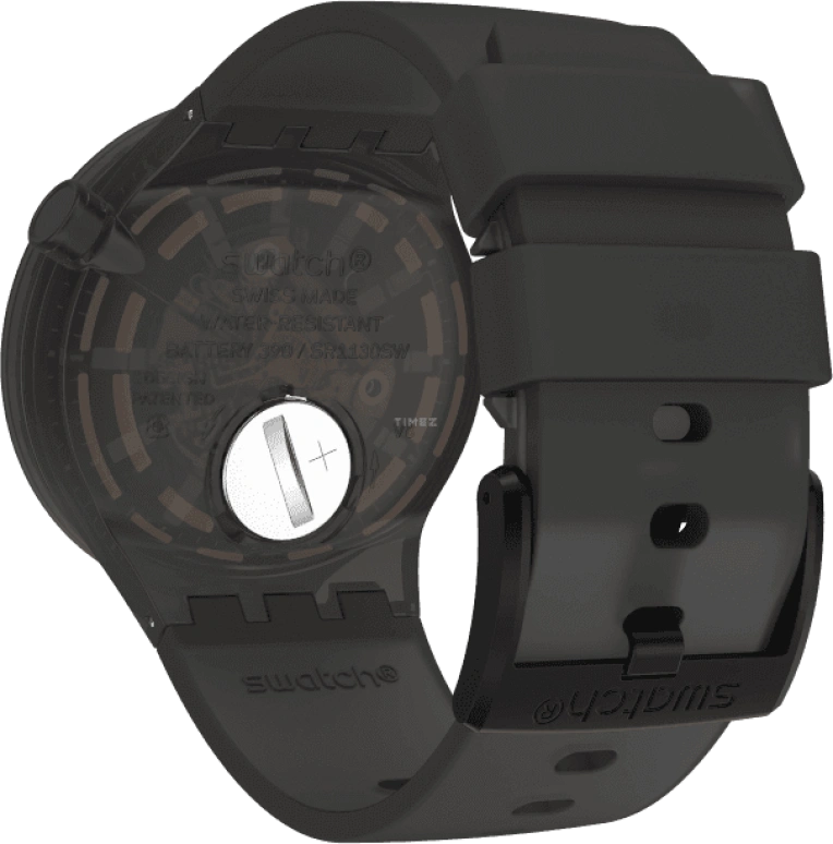 Swatch,THE BOLD 47mm,47mm,Plastic,Yellow,SO27B114