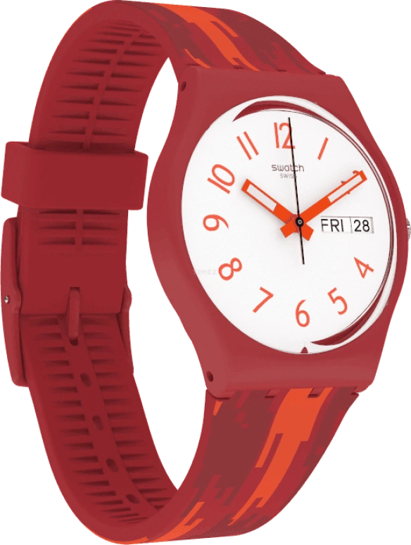 Swatch,Originals 34mm,34mm,Plastic,White,Closed,GR711