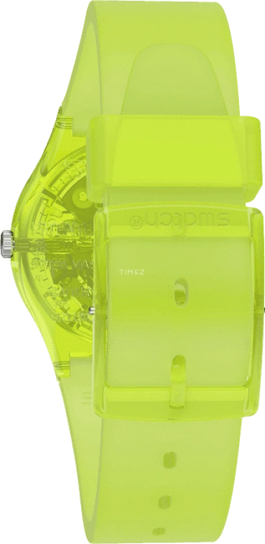 Swatch,Originals 34mm,34mm,Plastic,Green,GG227