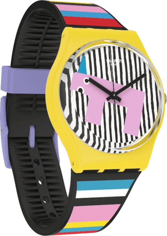 Swatch,Originals 34mm,34mm,Plastic,Closed,GZ341