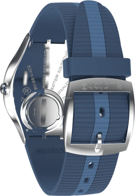 Swatch,SKIN ,Blue,SS07S111